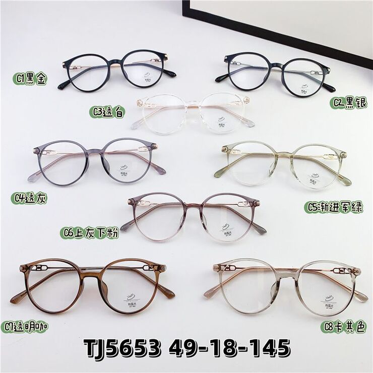 Hybrid metal + TR90 frame, with Blue Block coating SANTA TJ5653