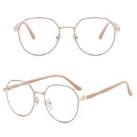 Metal glasses for reading, Blue ray cut protection, diopters from 0.00 to +4.00, KY8036