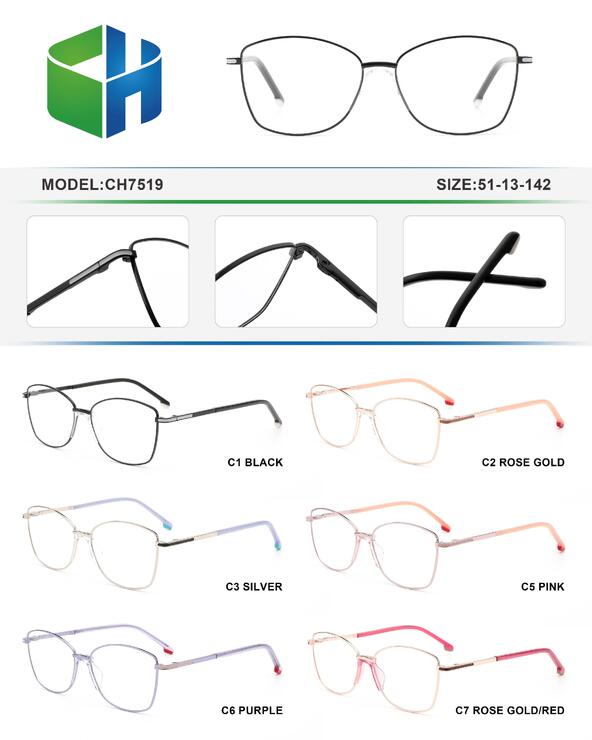 Оправа металлическая с флексом CH7519-DA