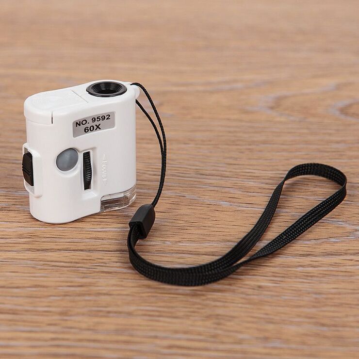 Portable microscope 9592-1, magnification: 60X