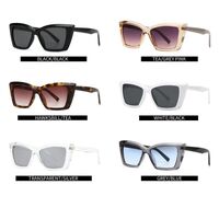 Plastic retro square sunglasses Elit 657-EL