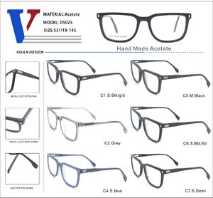 Оправа пластиковая из ацетата с флексом D5025-DA