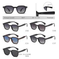 Polarized plastic sunglasses with spring hinges Enrique Cavaldi EC9827