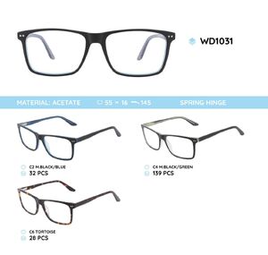 Plastic frames for glasses acetate material WD1031