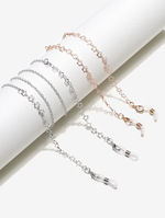 Glasses chain set of three-piece golden, silver and black GM021