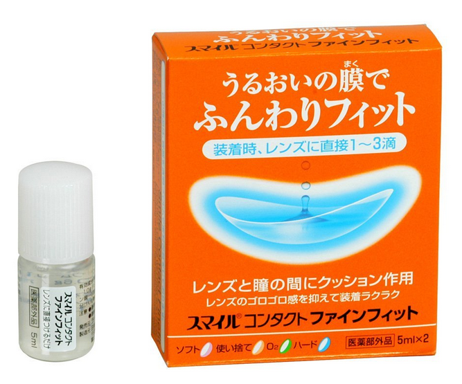 Moisturizing solution for contact lenses Lion, 10 ml