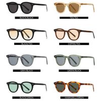 Plastic sunglasses in retro frame Elit 28005-EL
