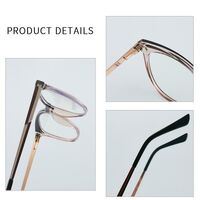 TR90 plastic frame or glasses with blue light protection, with spring hinges FA87147