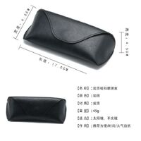 Sunglasses and eyeglasses hard shell case + extra kit JQ0334
