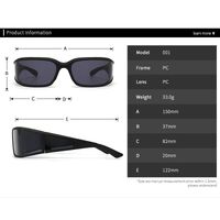 Plastic sunglasses Elit 001-EL