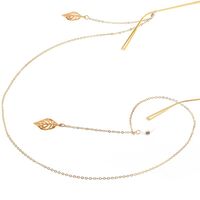 Metal non-slip chain, with sheet, for glasses and masks GL100