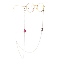 Металлическая цепочка для очков с кулоном GL1050