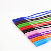 Kit: elastic string glasses holder with, 18 cm, fastening - Ø3*4 mm + silicone stopper
