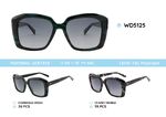 Plastic acetate frame polarized sunglasses WD5125