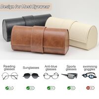 Футляр-чехол из натуральной кожи для очков PH-61066