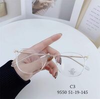 Оправа гибридная, металл + TR90, линзы с Blue Block покрытием SANTA 9550