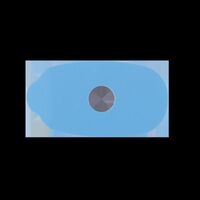 Липкий сегмент (липучки, слиперы, противоскользящие накладки для блокировки оптических линз) для линз, синий цвет, 1000 штук DAS1913