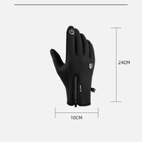 Nylon non-slip windproof, frost-resistant, waterproof gloves for sports D-ST-23704