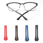 Silicone glasses sleeves, length 67 mm, hole 2*1 mm (price for a  pair)