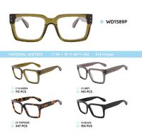 Plastic acetate eyeglasses frame WD1589P
