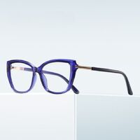 Оправа женская пластиковая из материала TR90, линзы с защитой от ультрафиолета и синего света FOCUS FCS2236