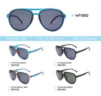 Plastic TR90 frame polarized sunglasses WT1002
