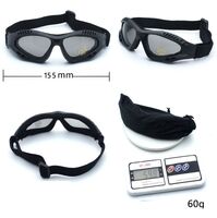 Safety shockproof sports goggles 战术-C2套装