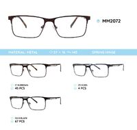 Metal men's frames for glasses MM2072