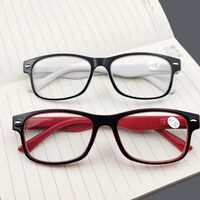 Plastic reading glasses 8510 with Blue ray cut protection, diopters from +1.00 to +4.00, not centered