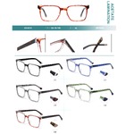 Оправа пластиковая из ламинированного многослойного ацетата с флексом Big City CL9014