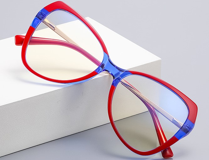 двойной цвет оправа пластиковая, материал TR-90+CA (флекс!) FOCUS FCS2123