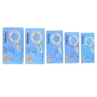 Magnifier, magnifying glass with a handle with a dragon pattern S木柄60-XX-2, diameter: 60 mm, magnification: 10X