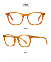 Plastic frames for glasses TR90+CA material (flex hinges) FOCUS FCS5002