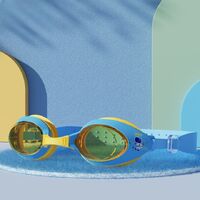 Swimming waterproof anti-fog goggles for kids (3-14 years), with box, 1700-2-YU