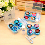 Mini set with contact lens cases ZZ002, 2pcs