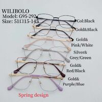 Оправа металлическая ультратонкая женская с флексом Wilibolo G95-292