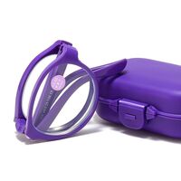 Plastic eyeglasses for reading, with case, Blue ray cut, diopters from 0.00 to +4.00, PD62-64 KY666老花镜