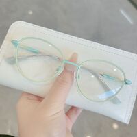 Metal frame MAMO with Blue Ray Cut protection lenses and flex F97009