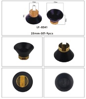 Suction cup LF-8239, LF-8240, LF-8241, LF-8242, LF-8243 for lens edgers Bergena, Nidek, Essilor 