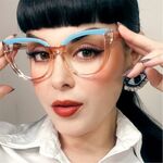 Очки пластиковые TR90 с защитой от синего света TR81197-PN