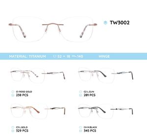 Оправа металлическая титановая TW3002