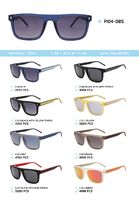 Plastic TR90 frame polarized sunglasses FI04-08S