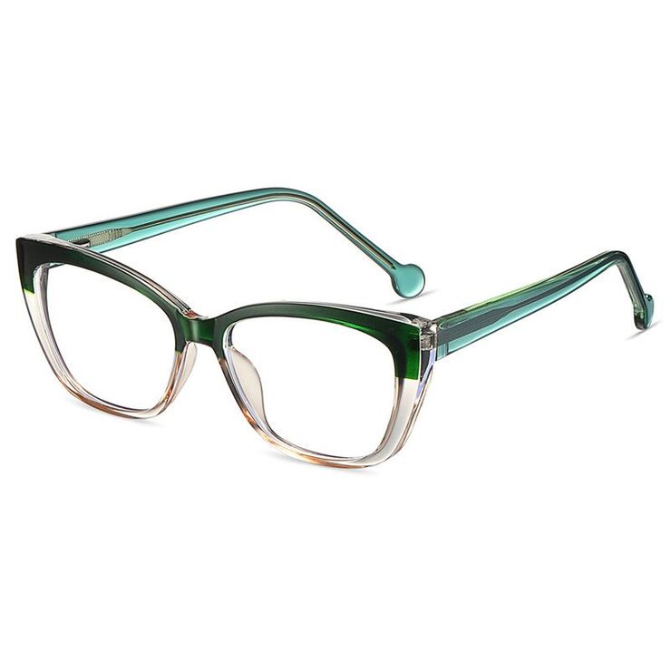 TR90 plastic frame or glasses with blue light protection, with spring hinges FA87239