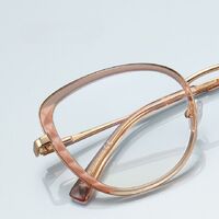 Metal + TR90 Blue Blocker glasses frame for women with UV and blue light protection lenses More FCS3147