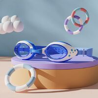 Swimming waterproof anti-fog goggles for kids (3-14 years), with box, 1700-2-YU