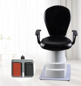 Кресло стационарное со спинкой и подъемником для кабинета офтальмолога WZ-E-1