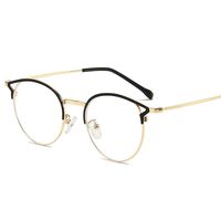 Metal glasses with blue light and UV protection 9728-3-GT