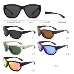 Polarized plastic sunglasses Enrique Cavaldi EC18017