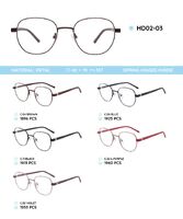 Metal frame with TR-90 temples HD02-03