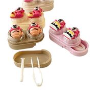 Мини-набор для мягких контактных линз выдвижной W-CT11玫红熊